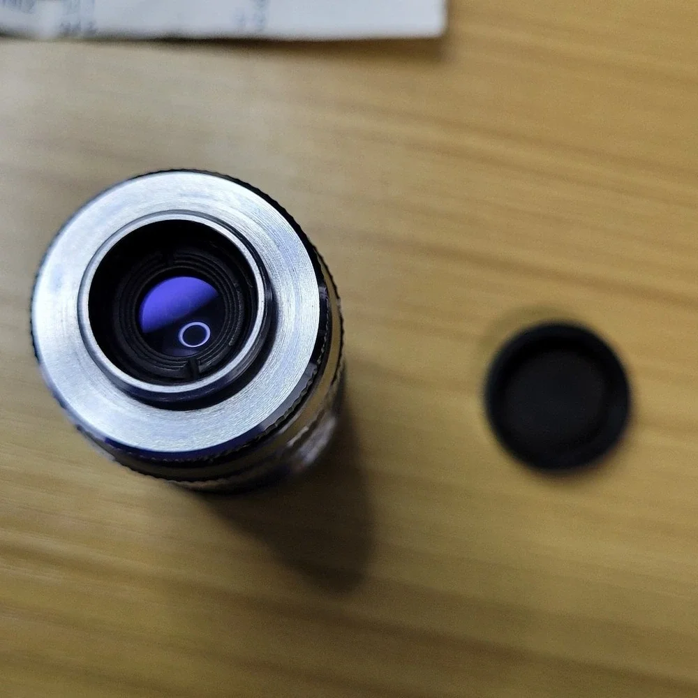 Sun Optical Telephoto Lens f/1.9 1-1/2 38mm D Mount 8mm Movie Camera Lens w/ Box